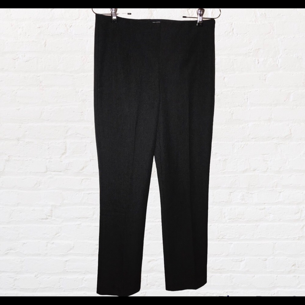 GAP Side Zip Stretch Gray Straight Leg Dress Pant. Sz 4R.